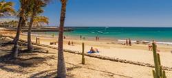 Lanzarote - Canary Islands. Las Cucharas beach.
